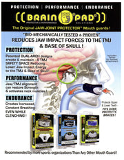 Brain Pad LoPro+ Double Mouthguard